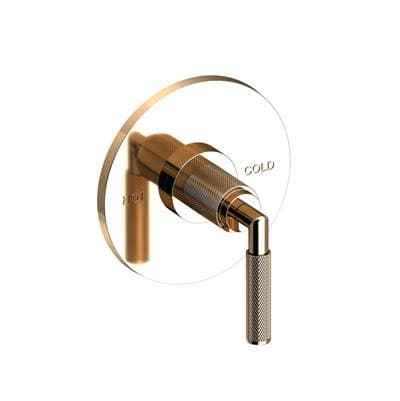 Kimbell Balanced Pressure Shower Trim Plate with Handle. Less showerhead, arm and flange. French Gold PVD by Newport Brass