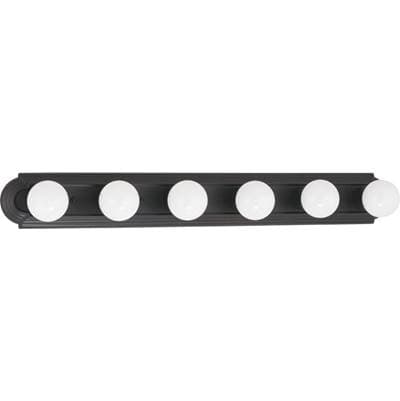 6 Light-36'' Racetrack Vanity