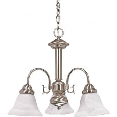 Ballerina 3 Light Chandelier by Nuvo