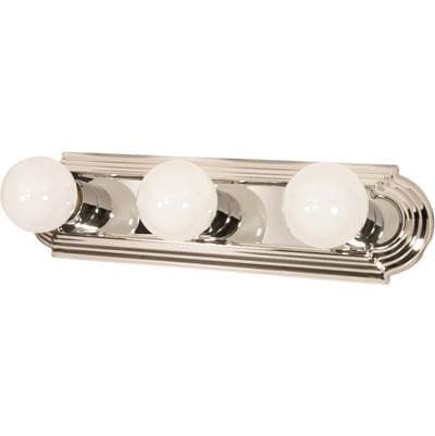 3 Light 18'' Racetrack Vanity by Nuvo