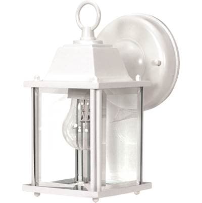 1 Light Cube Outdoor Wall Fixture