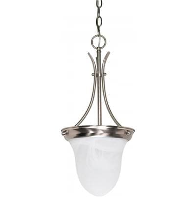 1 Light Bell Pendant by Nuvo