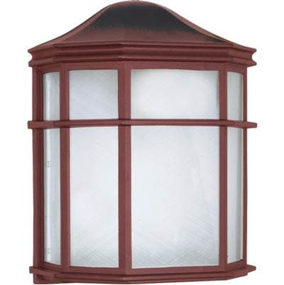 1 Light 10'' Cage Lantern Wall