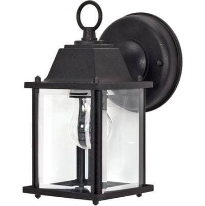 1 Light Cube Outdoor Wall Fixture