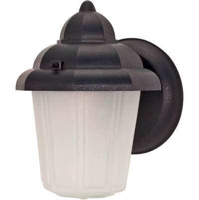 1 Light Hood Outdoor Wall Lantern by Nuvo