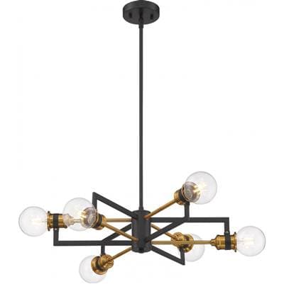 Intention 6 Light Chandelier by Nuvo