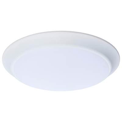 10'' Led Disk Light White Fin