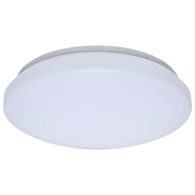 11 Inch LED Cloud Fixture - 12.5 Watts - 27K/30K/35K/40K/50K CCT Selectable - Round Shape - White Finish - 120 Volt by Nuvo