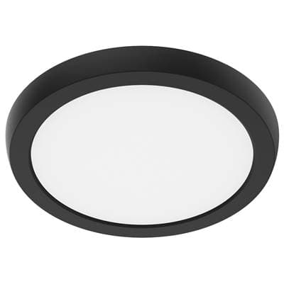 BLINK 10W LED 7'' ROUND BLACK by Nuvo