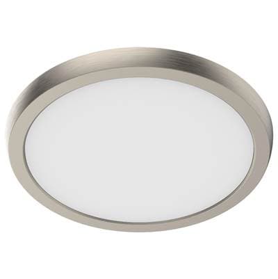 BLINK 11W LED 9'' RND BR. NICK by Nuvo