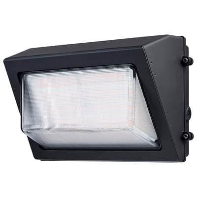 60/40/29 Wattage Selectable LED Wall Pack -3K/4K/5K CCT Selectable - 60/90/110 Beam Angle Selectable - 120-347 Volt - Bronze Finish