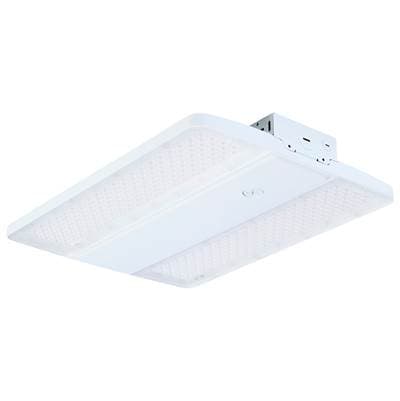 LED Linear High Bay - 105/90/70 Wattage Selectable - 3K/4K/5K CCT Selectable - Beam Angle Selectable - White Finish - 120-347 Volt