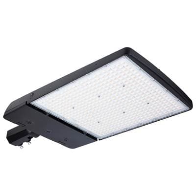 LED Area Light - 300/240/200 Wattage Selectable - 3K/4K/5K CCT Selectable - Beam Angle Selectable - Bronze - 120-277 Volt