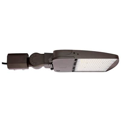 LED Area Light Type IV; 200W; Bronze Finish; 4000K; 277-480V by Nuvo