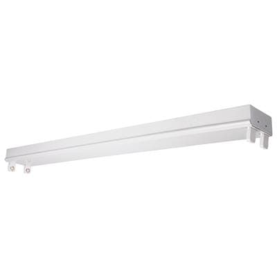 4' DUAL T8 LAMP READY FIXTURE