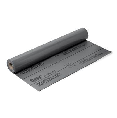 Pvc Sheet 4 Ft X 50 Ft 40 Mil Gray by Oatey