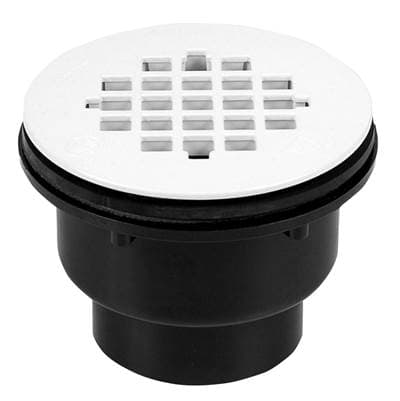 2 Part Abs Shower Drain W/Plastic Strainer by Oatey