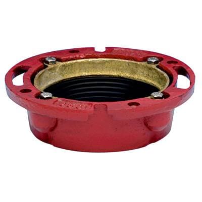 165Ci4-4 In. Iron Closet Flange by Oatey