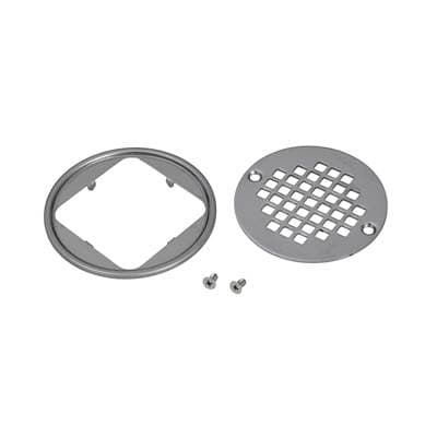 Round Polished Ss Screw In Strainer W/Ring by Oatey