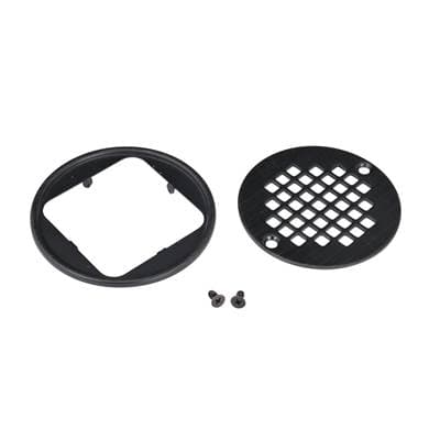 Round Oil Rubbed Bronze Screw In Strainer W/Ring by Oatey
