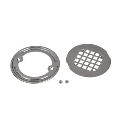 Round Brushed Nickel Snap Strainer W/Ring by Oatey
