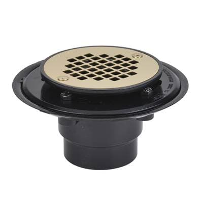2-3 In. Low Profile Drain W/Pb Strainer Abs by Oatey