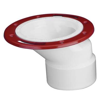 3-4 In. Offset Metal Ring-Pvc by Oatey