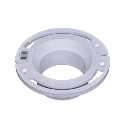 3-4 In. Adjustable Level-Fit Flange W/O Cap Pvc by Oatey