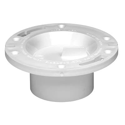 3-4 In. Long Pattern Level-Fit Flange W/Cap Pvc