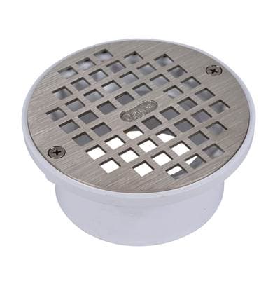 3-4 In. General Purpose Drain W/Nickel Strainer Pvc by Oatey
