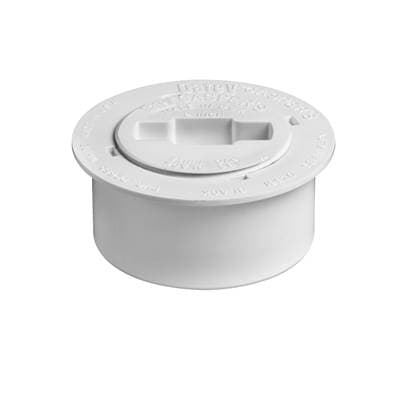 3 In. All Plastic Snap-In Cleanout Pvc by Oatey