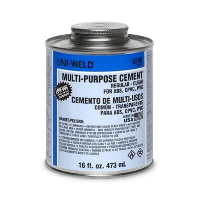 Multi Purpose Regular Clear Cement Pt by Oatey