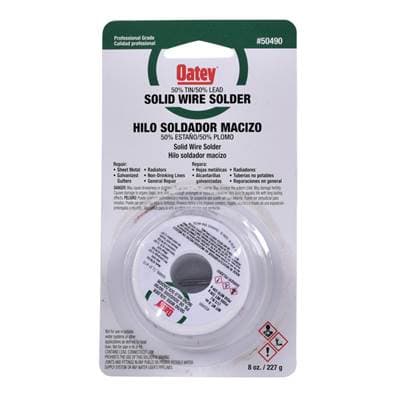 .5 LB 50/50 WIRE SOLDER CARDED by Oatey