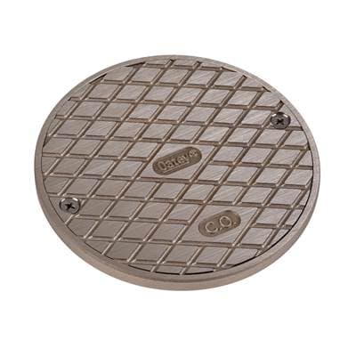 Cleanout Cover- 5 In. Round Nickel Bronze And Ring by Oatey