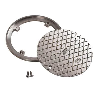 Cleanout Cover-6 In. Round Nickel Bronze And Ring