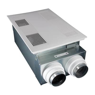 Panasonic WhisperComfort 60 Energy Recovery Ventilator (ERV), 20-60 CFM, Wall/Ceiling Mount Exhaust Fan, FV-06VE1