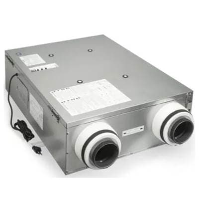 Panasonic Intelli-Balance 100 Energy Recovery Ventilator (ERV), 30-100 CFM, Standard Plug-In, Any Climate Mirror Model, FV-10VEC2R