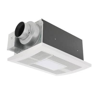 Panasonic WhisperWarm Ceiling Mount Bathroom Exhaust Fan with LED Light and Heater, 50-80-110 CFM, FV-0511VHL1