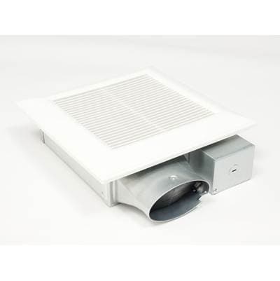 Panasonic WhisperValue Ceiling/Wall Mount Bathroom Exhaust Fan with Humidity Sensor, 50-80-100 CFM, FV-0510VSC1 by Panasonic