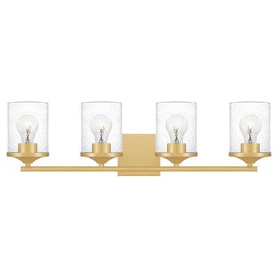 Bath 4 light aged brass by Quoizel