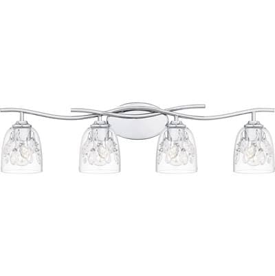 Bath 4 Lights Polished Chrome