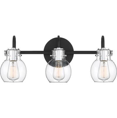 Bath 3 Light Earth Black