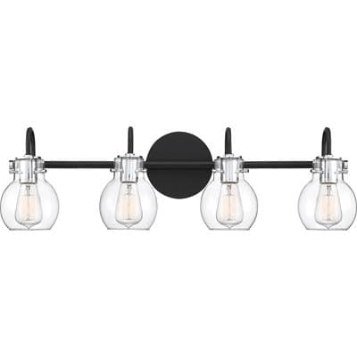 Bath 4 Light Earth Black by Quoizel