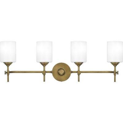 Bath 4 lights weathered brass by Quoizel