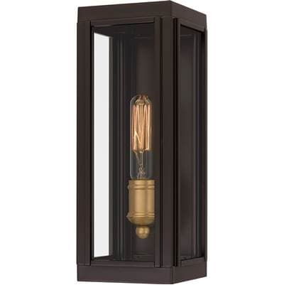 Outdoor 1 Light Western Bronze