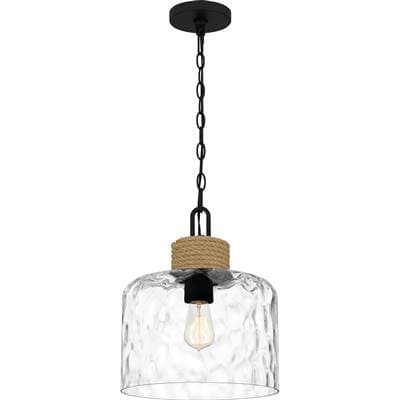 Mini pendant 1 light matte black