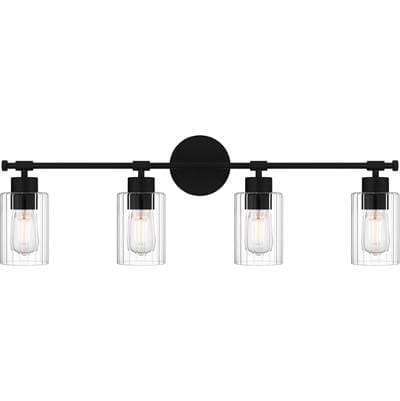 Bath 4 Lights Matte Black