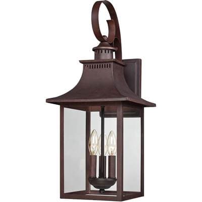 Outdoor Wall Lantern 10'' Copper Bronze