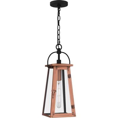 Outdoor Hanging 1 Light Aged Copper