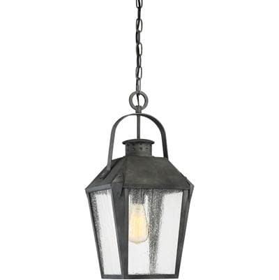 Outdoor Hanging Mottled Black by Quoizel